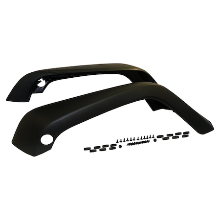 Crown Automotive 07-15 JK WRANGLER FRONT FENDER FLARE SET 5KFKFR